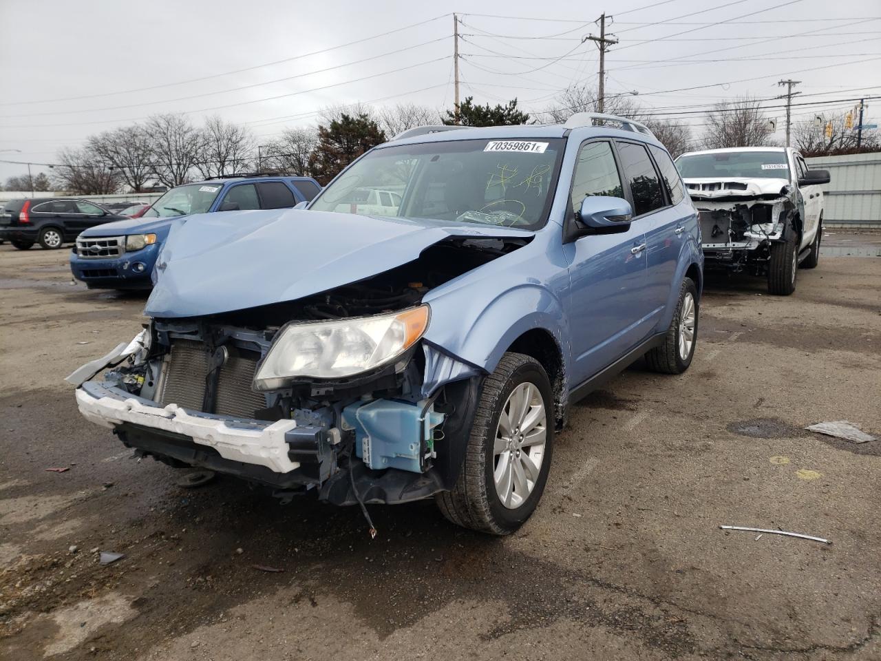 Photo 2 from auction – 2012 SUBARU FORESTER T with VIN JF2SHBGC1CH452155