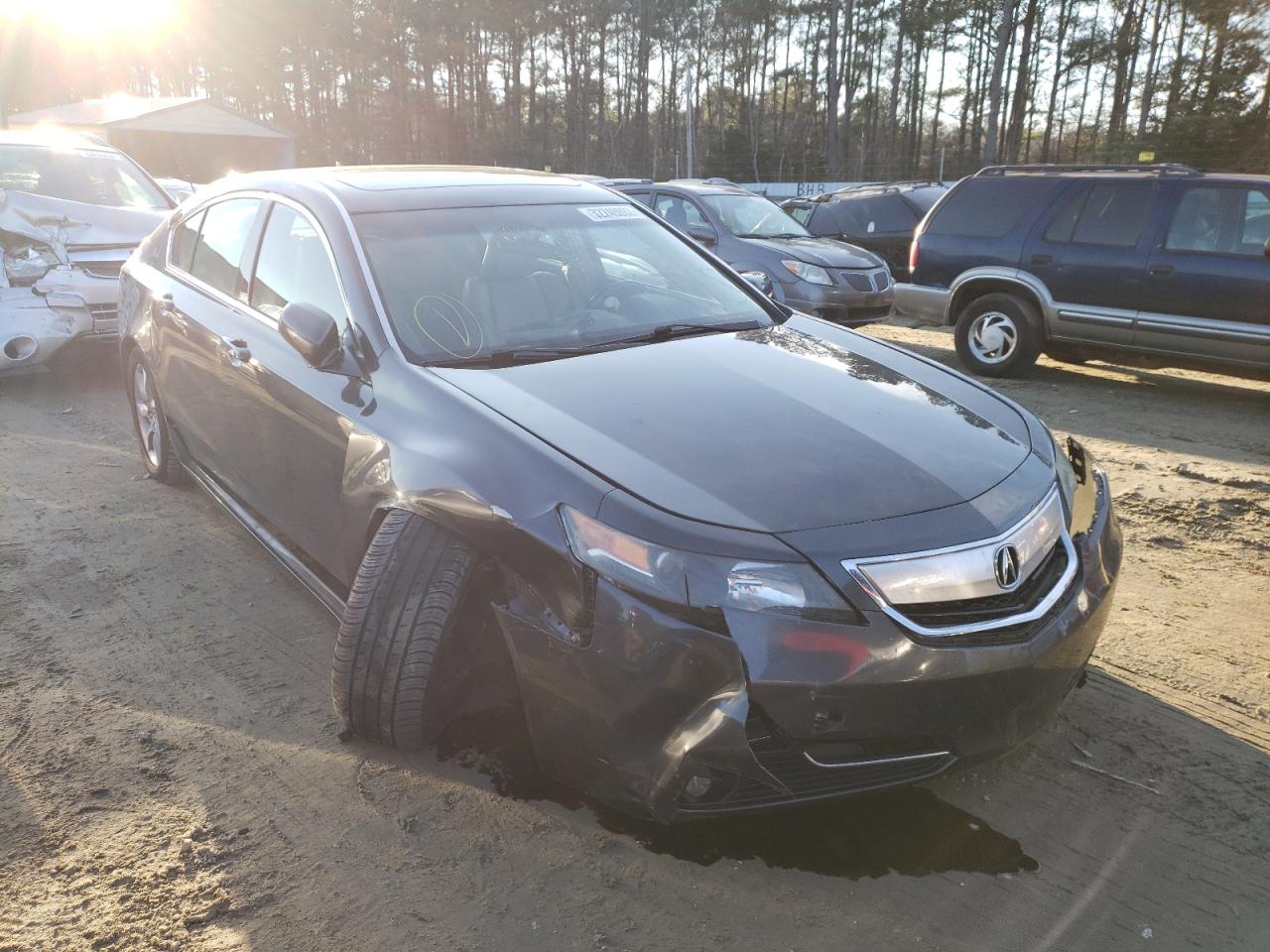 ACURA TL 2012 with VIN 19UUA8F26CA029394 - Photo from auction