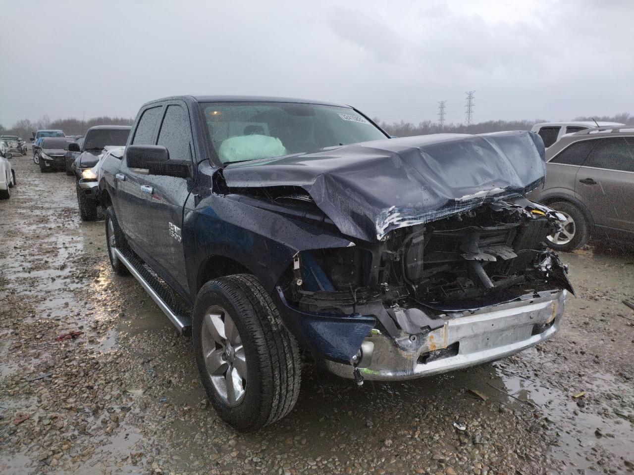RAM 1500 SLT 2018 with VIN 1C6RR7LG1JS137914 - Photo from auction