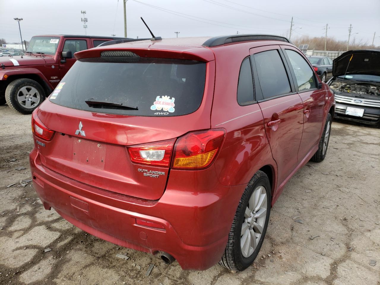 Photo 4 from auction – 2011 MITSUBISHI OUTLANDER with VIN JA4AR4AU9BZ013857