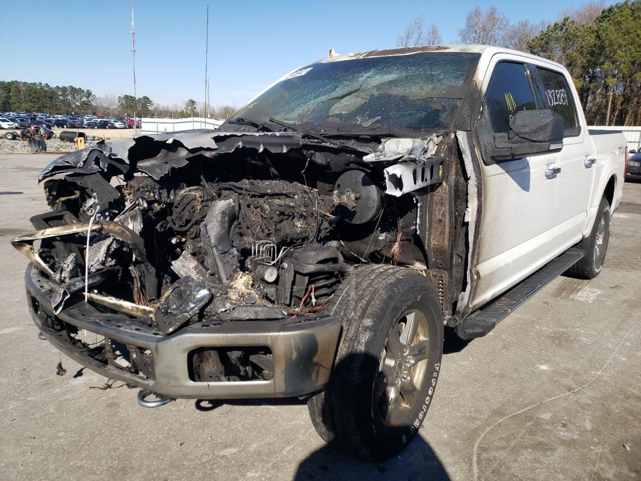 Photo 2 from auction – 2018 FORD F150 SUPER with VIN 1FTEW1E54JFA57234