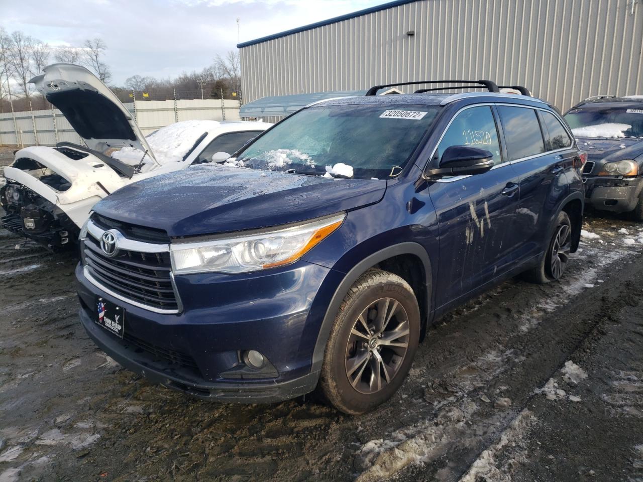 صورة رقم 2 من المزاد - 2016 TOYOTA HIGHLANDER مع VIN 5TDJKRFH2GS277756