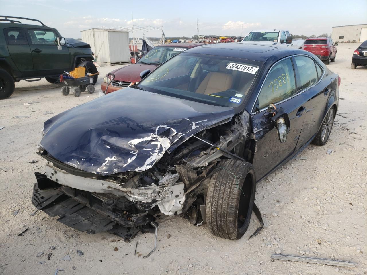 Photo 2 from auction – 2015 LEXUS IS 250 with VIN JTHCF1D27F5022763