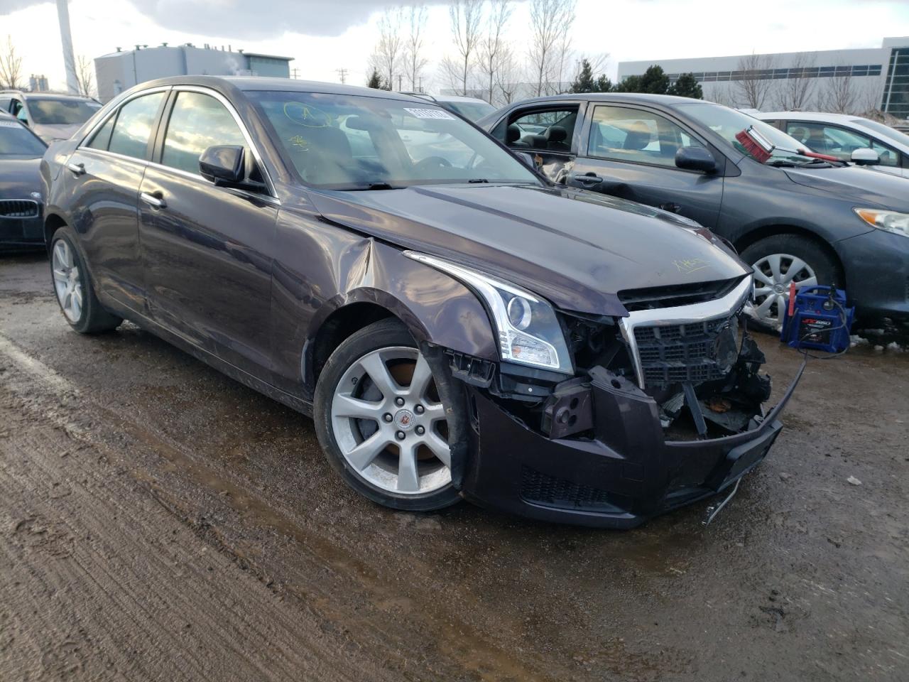 CADILLAC ATS 2014 with VIN 1G6AA5RX2E0108788 - Photo from auction