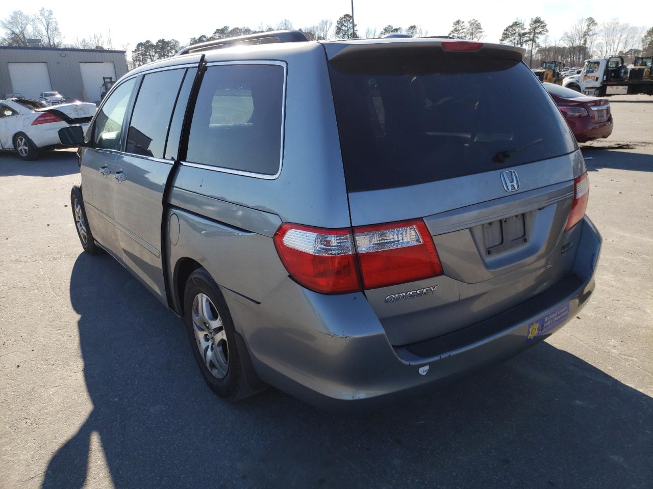 Photo 3 from auction – 2007 HONDA ODYSSEY EX with VIN 5FNRL38797B069802