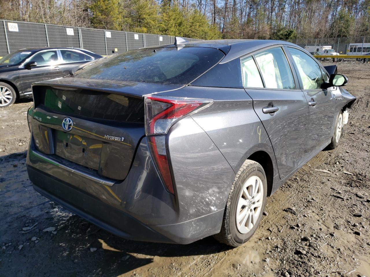 Photo 4 from auction – 2016 TOYOTA PRIUS with VIN JTDKBRFU3G3022116