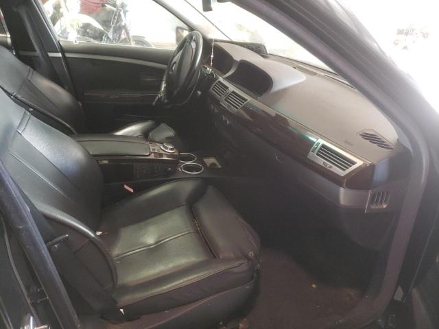 Photo 5 from auction – 2007 BMW 750 with VIN WBAHN83507DT71878