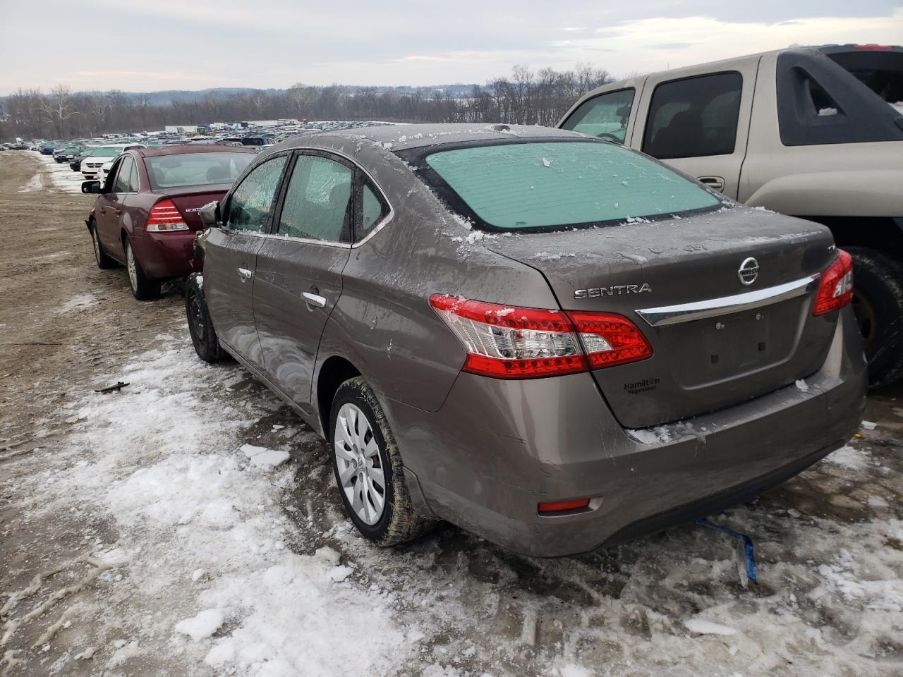 Photo 3 from auction – 2015 NISSAN SENTRA S with VIN 3N1AB7AP4FL658258