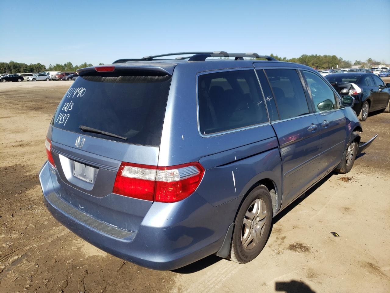 Photo 4 from auction – 2006 HONDA ODYSSEY EX with VIN 5FNRL38436B101437