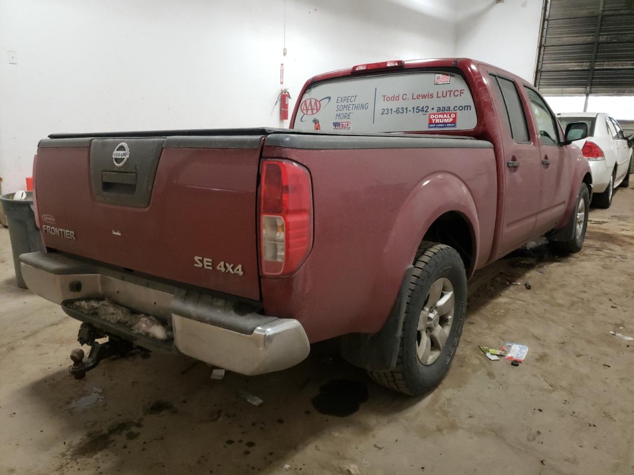 Photo 4 from auction – 2009 NISSAN FRONTIER C with VIN 1N6AD09W39C427262