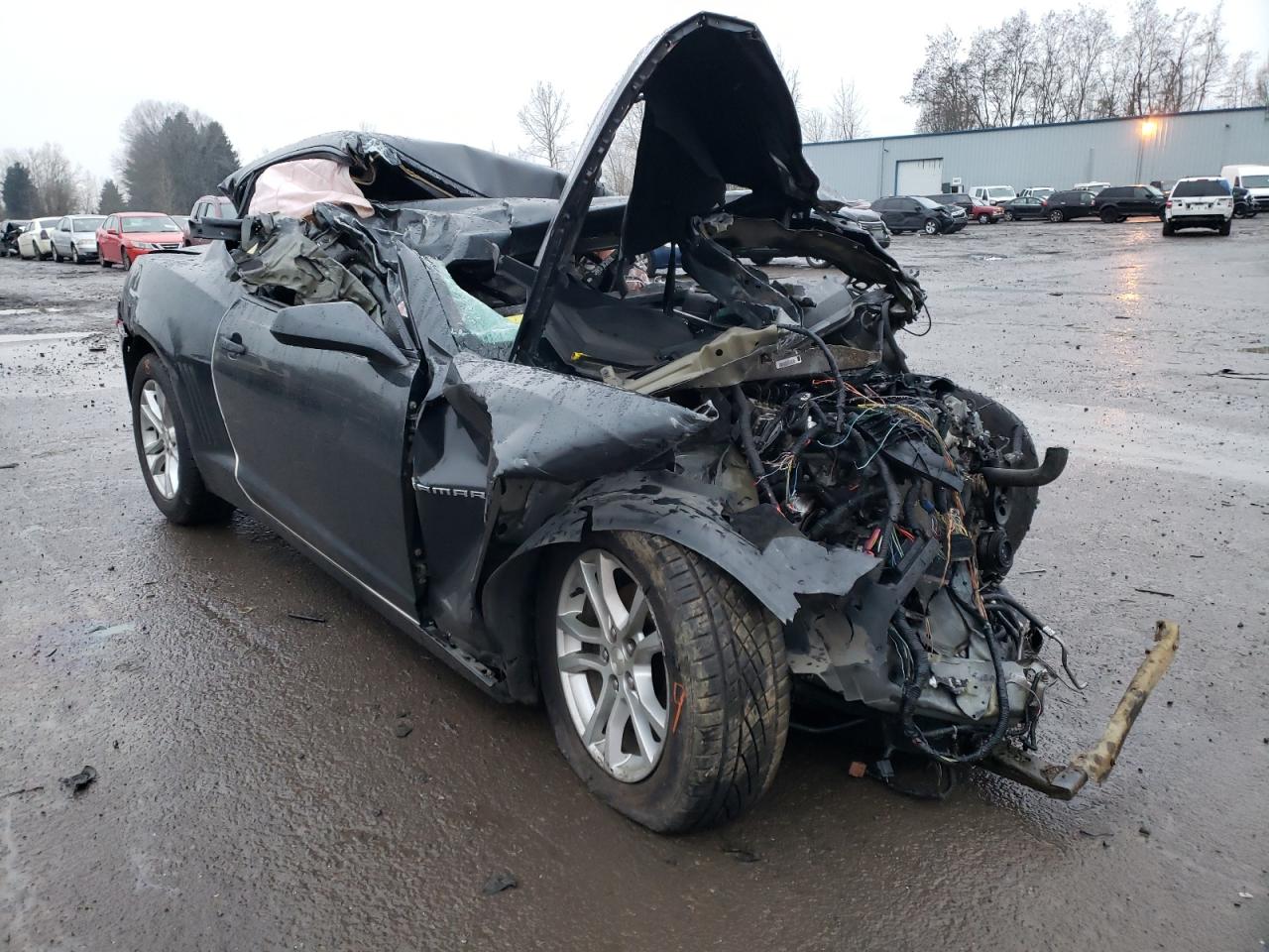 CHEVROLET CAMARO LT 2014 with VIN 2G1FB1E31E9293636 - Photo from auction