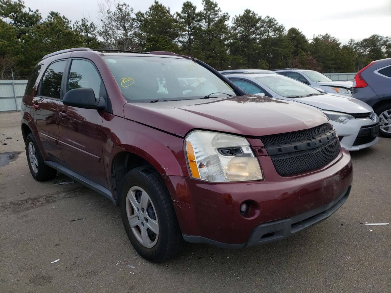 CHEVROLET EQUINOX 2007 with VIN 2CNDL73F576235556 - Photo from auction