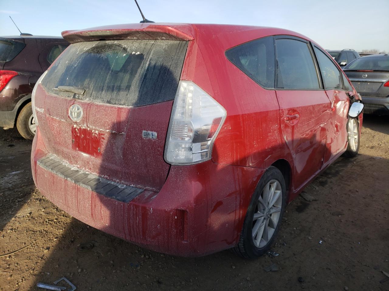 Photo 4 from auction – 2013 TOYOTA PRIUS V with VIN JTDZN3EU1D3200220