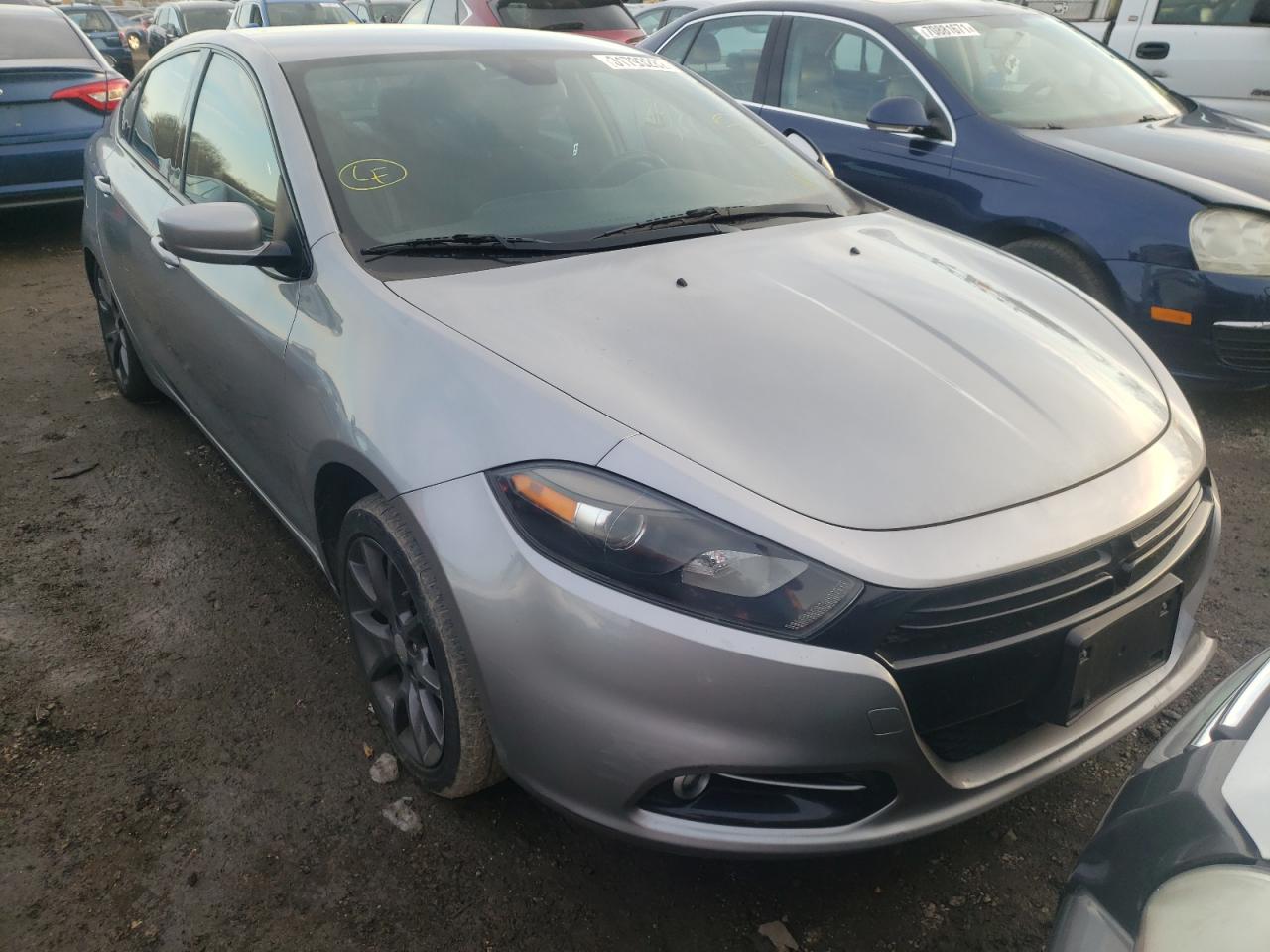 DODGE DART SXT 2015 with VIN 1C3CDFBB1FD346809 - Photo from auction