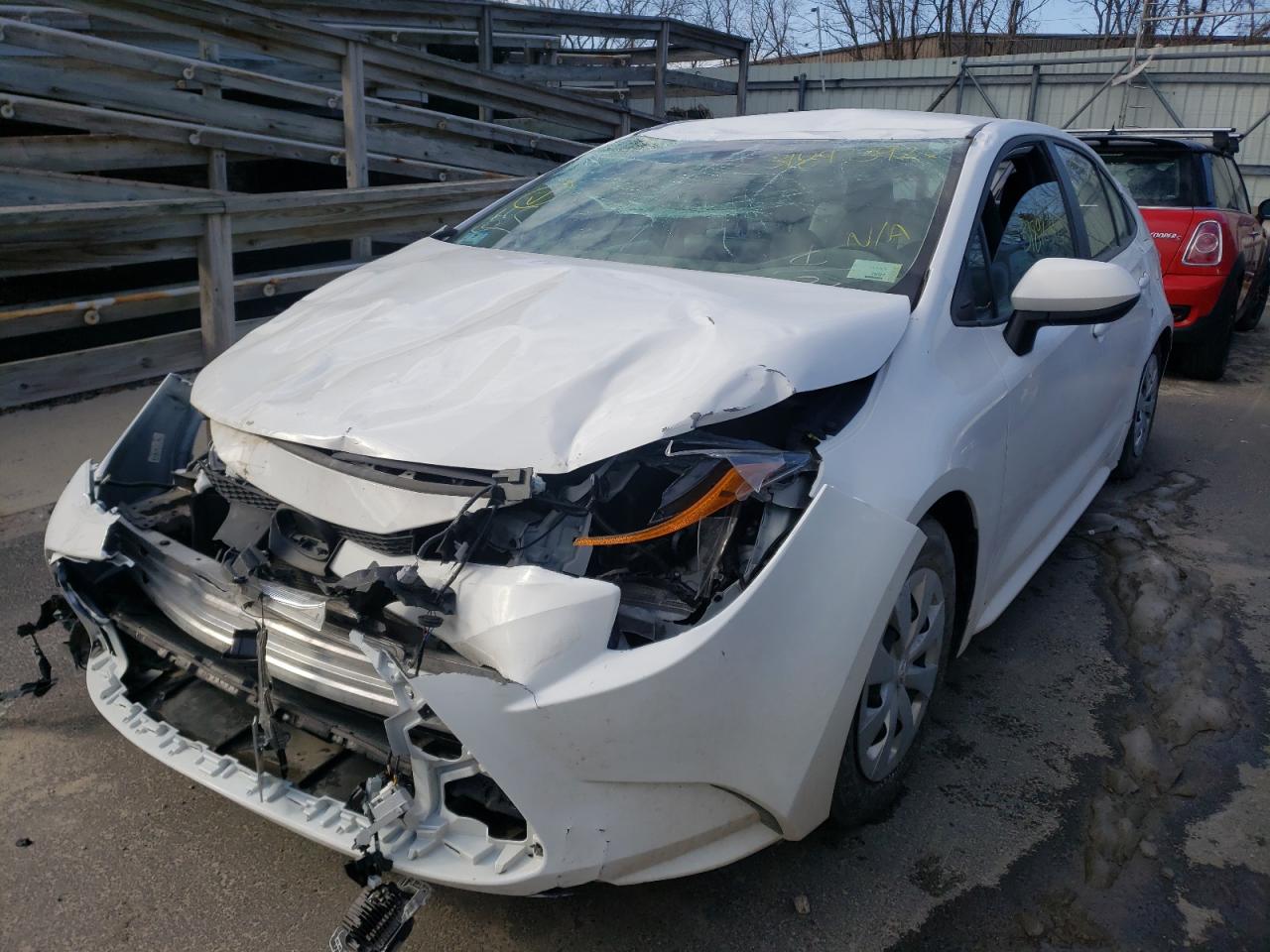 Photo 2 from auction – 2020 TOYOTA COROLLA L with VIN 5YFDPRAE5LP013347