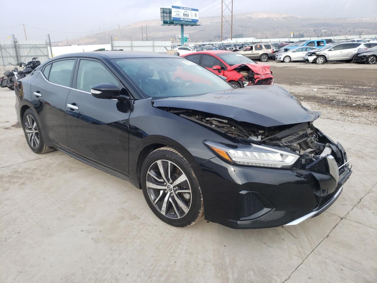 NISSAN MAXIMA S 2019 with VIN 1N4AA6AV1KC360769 - Photo from auction