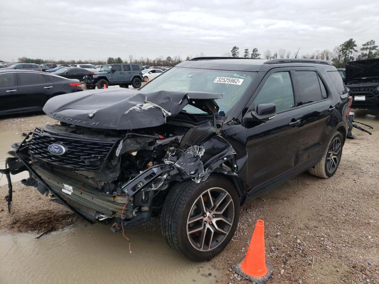 Photo 2 from auction – 2019 FORD EXPLORER S with VIN 1FM5K8GT2KGB42029
