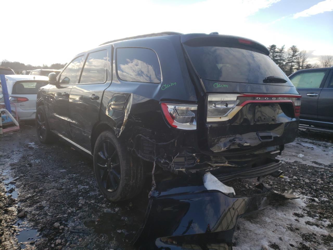 Photo 3 from auction – 2017 DODGE DURANGO GT with VIN 1C4RDJDG9HC737605