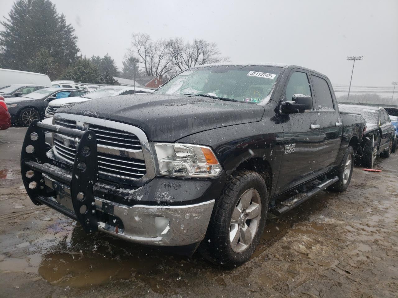 Photo 2 from auction – 2018 RAM 1500 SLT with VIN 1C6RR7LG0JS220976
