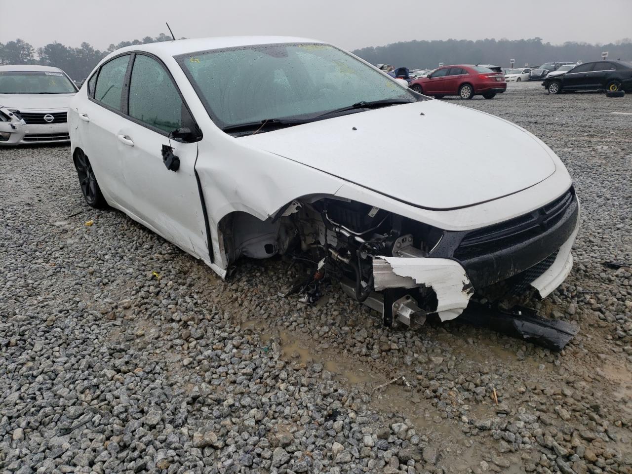 DODGE DART SE 2016 with VIN 1C3CDFAA3GD592125 - Photo from auction