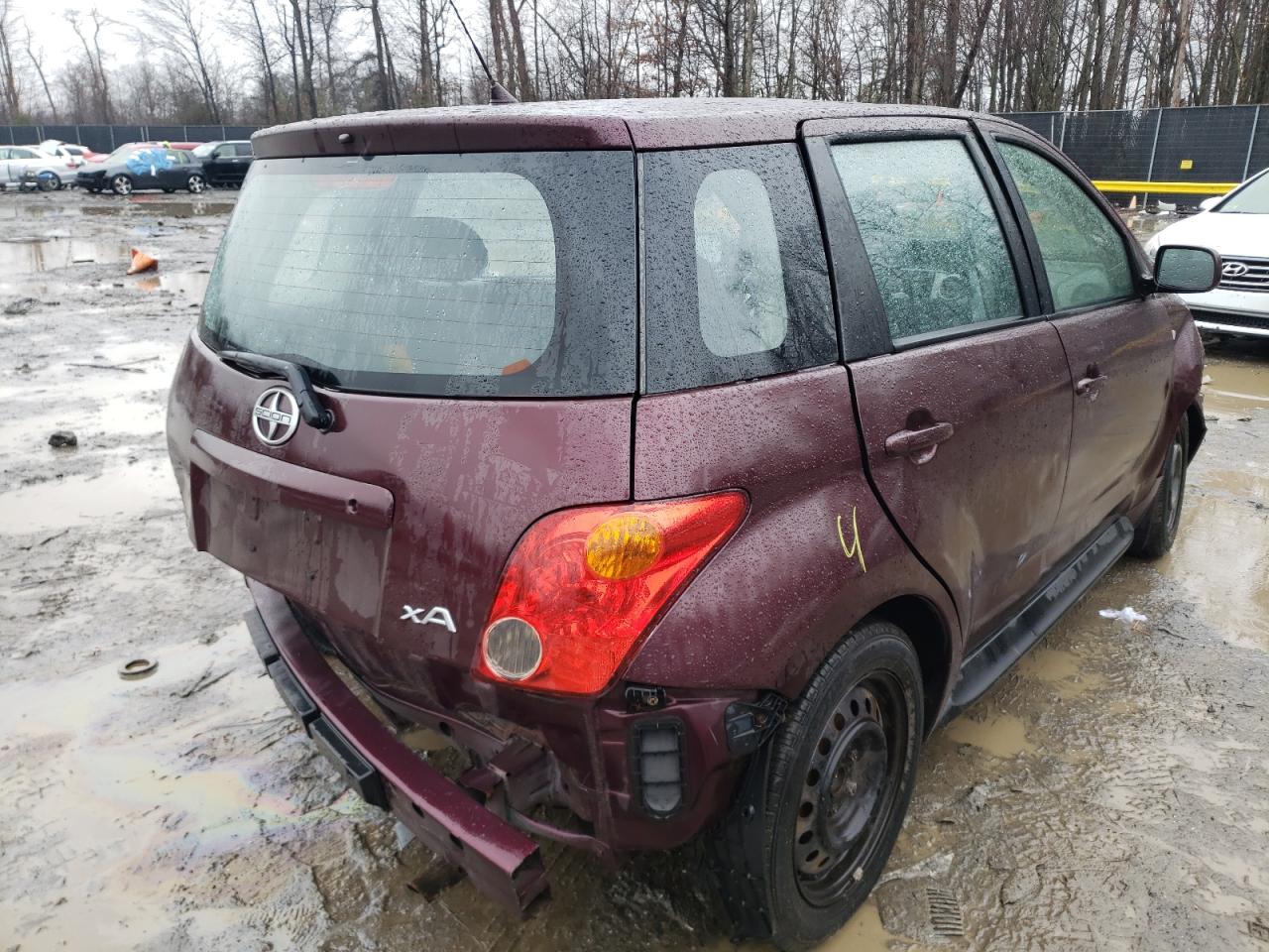Photo 4 from auction – 2005 TOYOTA SCION XA with VIN JTKKT624550100288