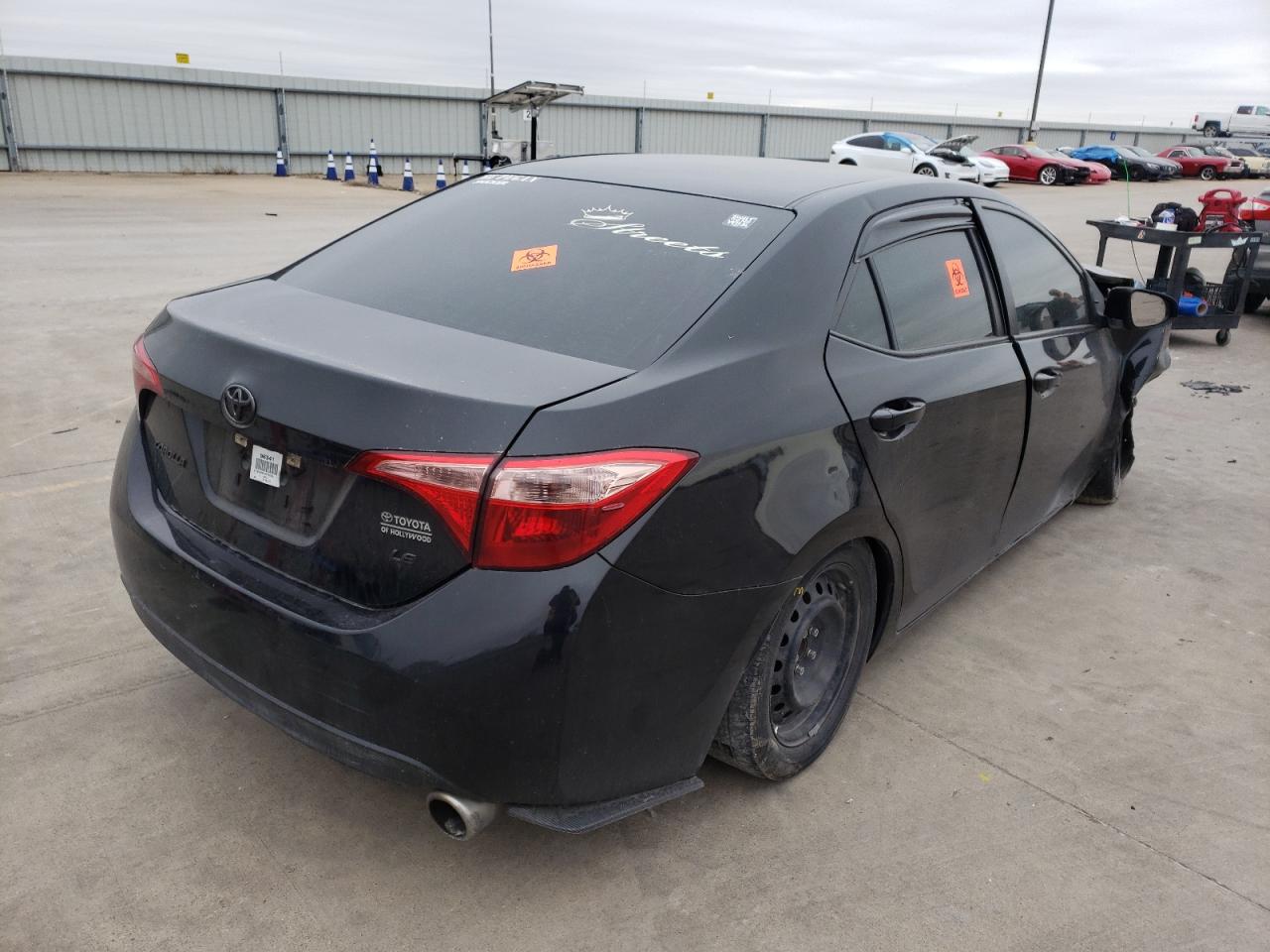 Photo 4 from auction – 2017 TOYOTA COROLLA L with VIN 5YFBURHE7HP730376