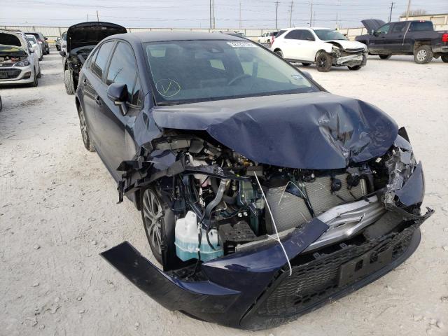 TOYOTA COROLLA LE 2022 with VIN JTDEAMDE8NJ042921 - Photo from auction
