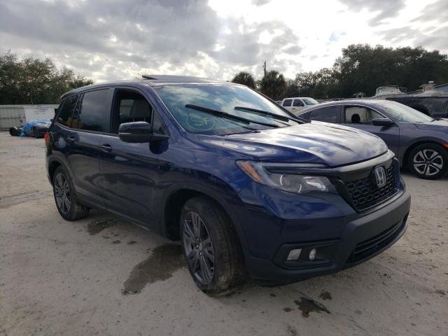 HONDA PASSPORT E 2021 with VIN 5FNYF7H54MB003517 - Photo from auction