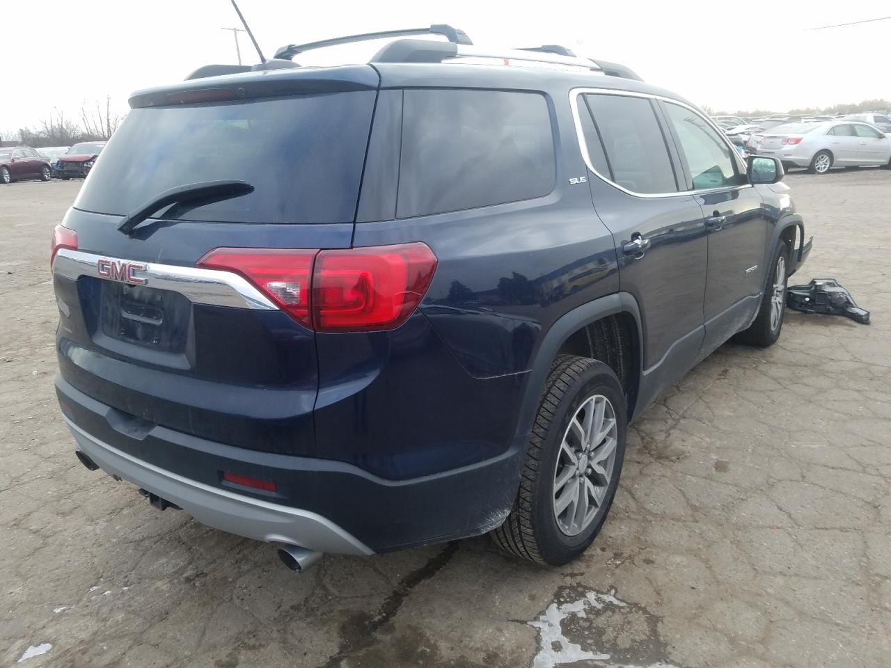 Photo 4 from auction – 2017 GMC ACADIA SLE with VIN 1GKKNLLS3HZ153671