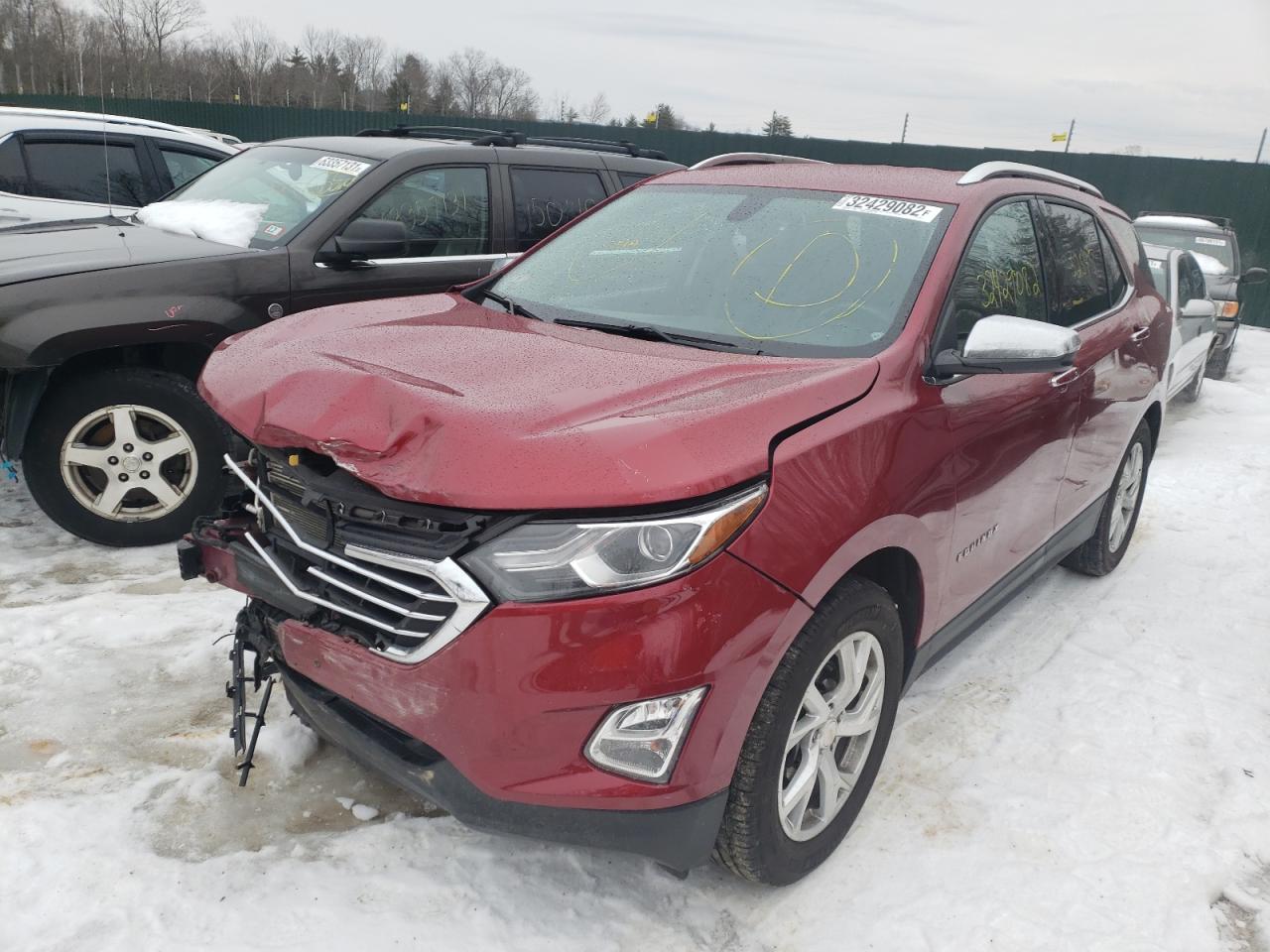 Photo 2 from auction – 2019 CHEVROLET EQUINOX PR with VIN 2GNAXPEXXK6229219