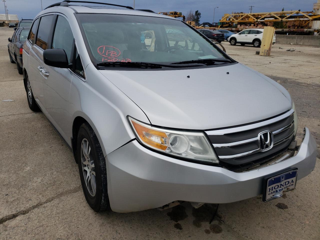 Photo 1 from auction – 2012 HONDA ODYSSEY EX with VIN 5FNRL5H65CB125909