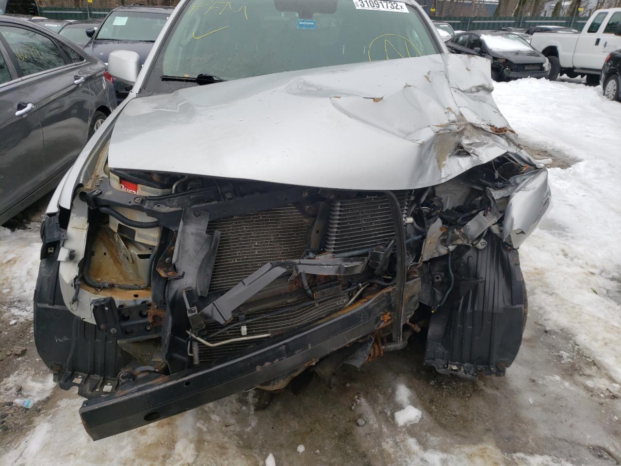 Photo 9 from auction – 2011 NISSAN PATHFINDER with VIN 5N1AR1NB9BC629831