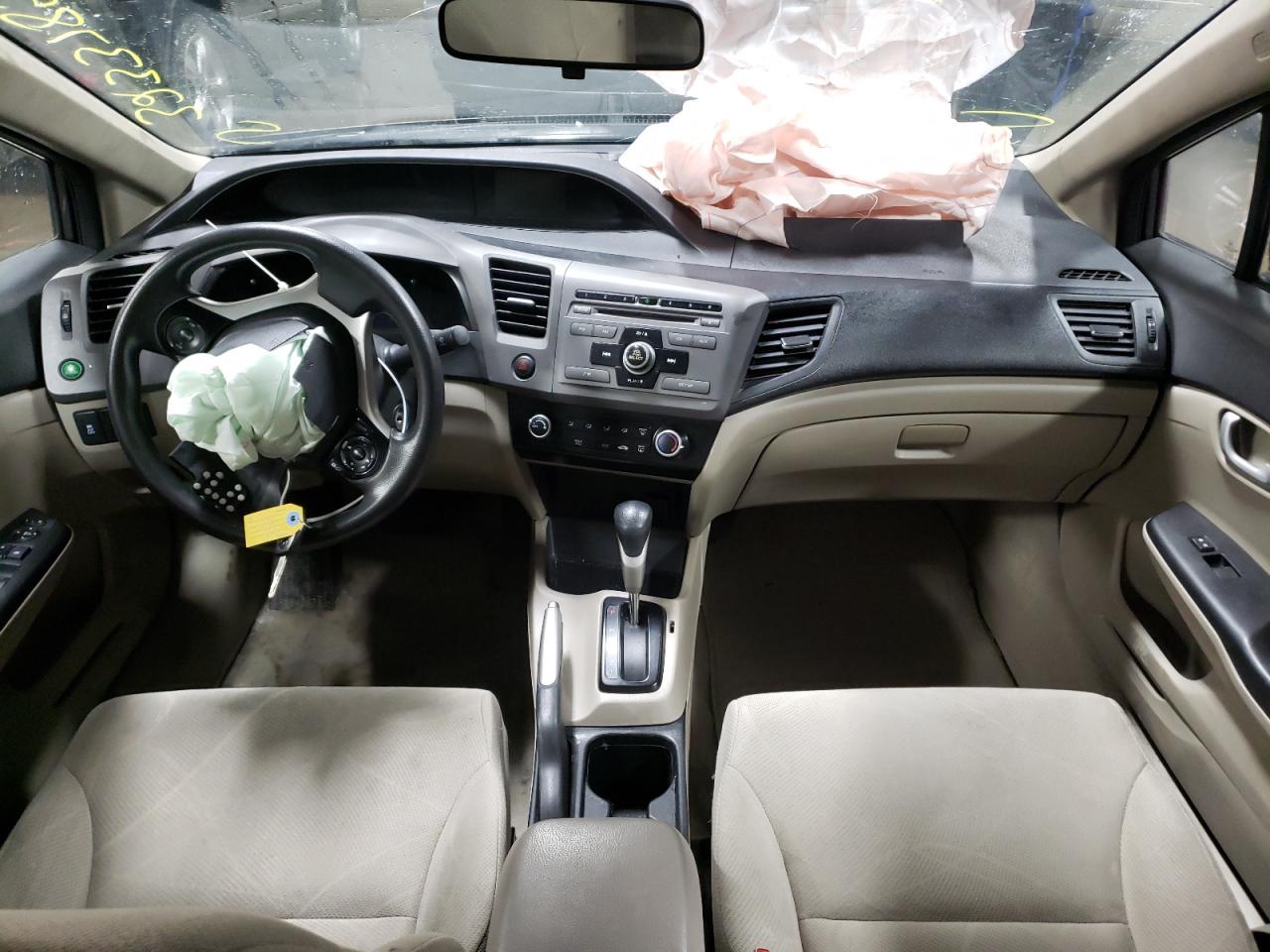 Photo 9 from auction – 2012 HONDA CIVIC LX with VIN 19XFB2F59CE089291