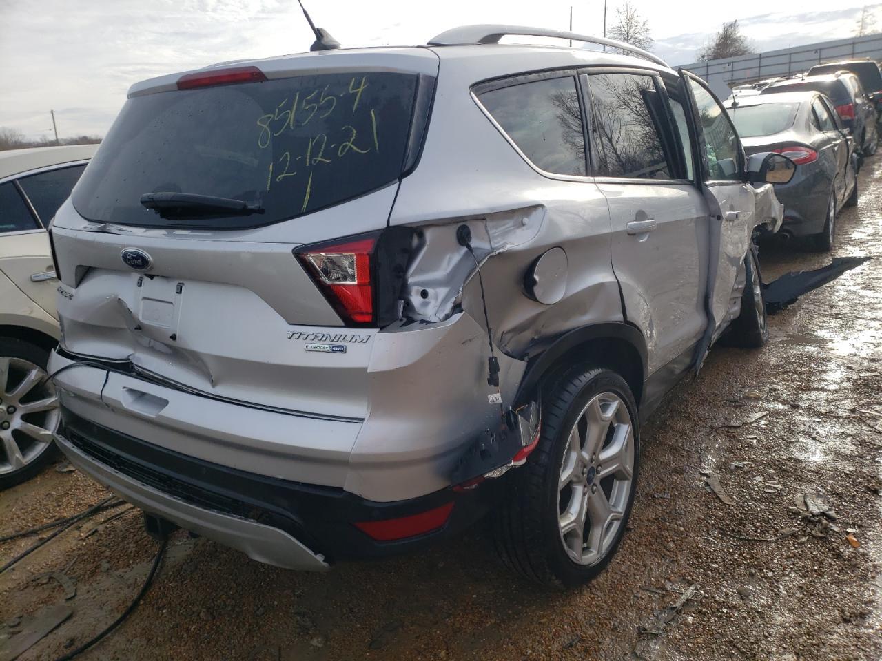 Photo 9 from auction – 2019 FORD ESCAPE TIT with VIN 1FMCU9J92KUB59144