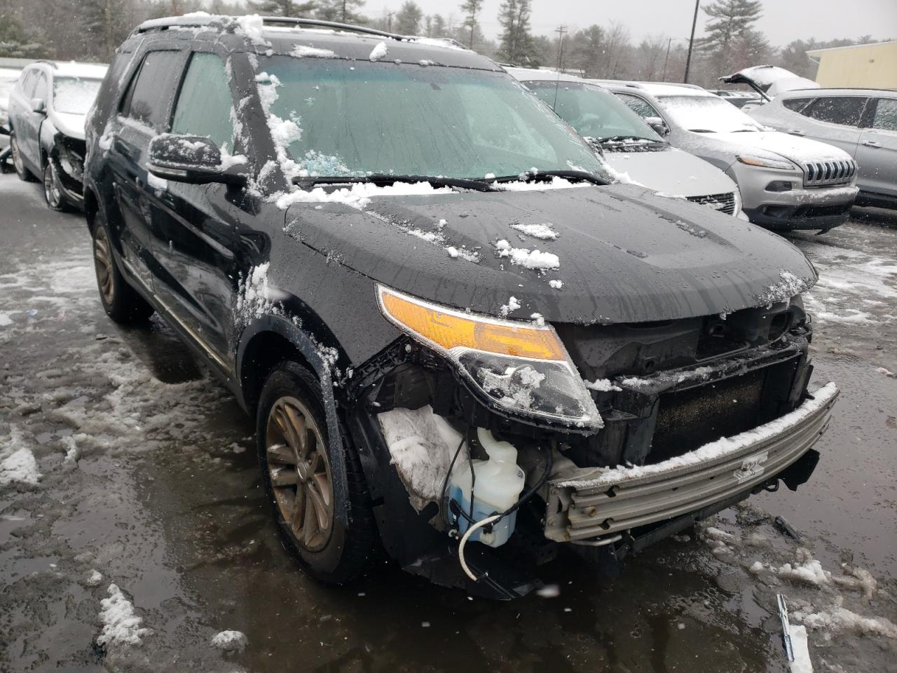 FORD EXPLORER X 2014 with VIN 1FM5K8D83EGB85282 - Photo from auction