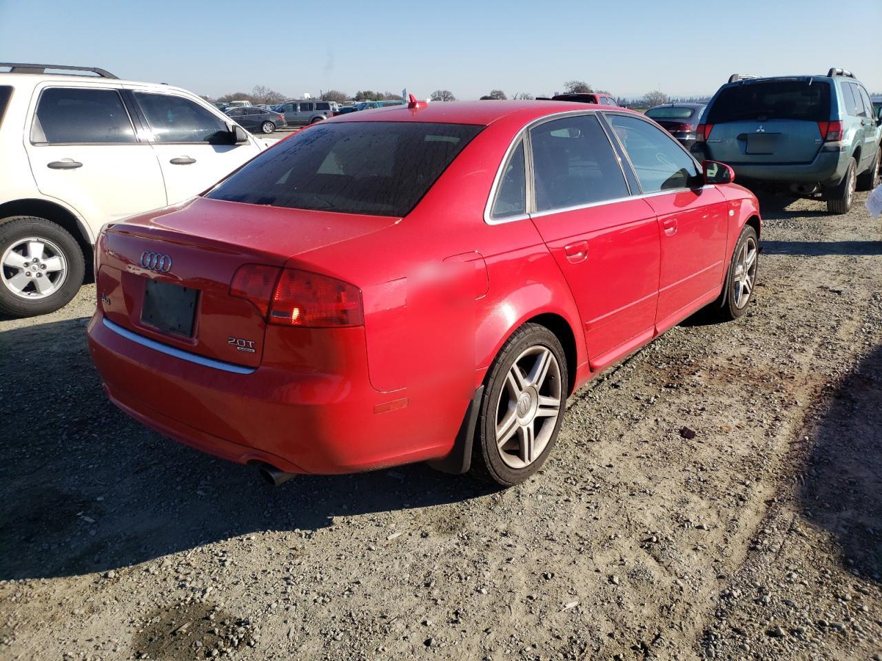Photo 4 from auction – 2008 AUDI A4 2.0T QU with VIN WAUDF78E08A054782