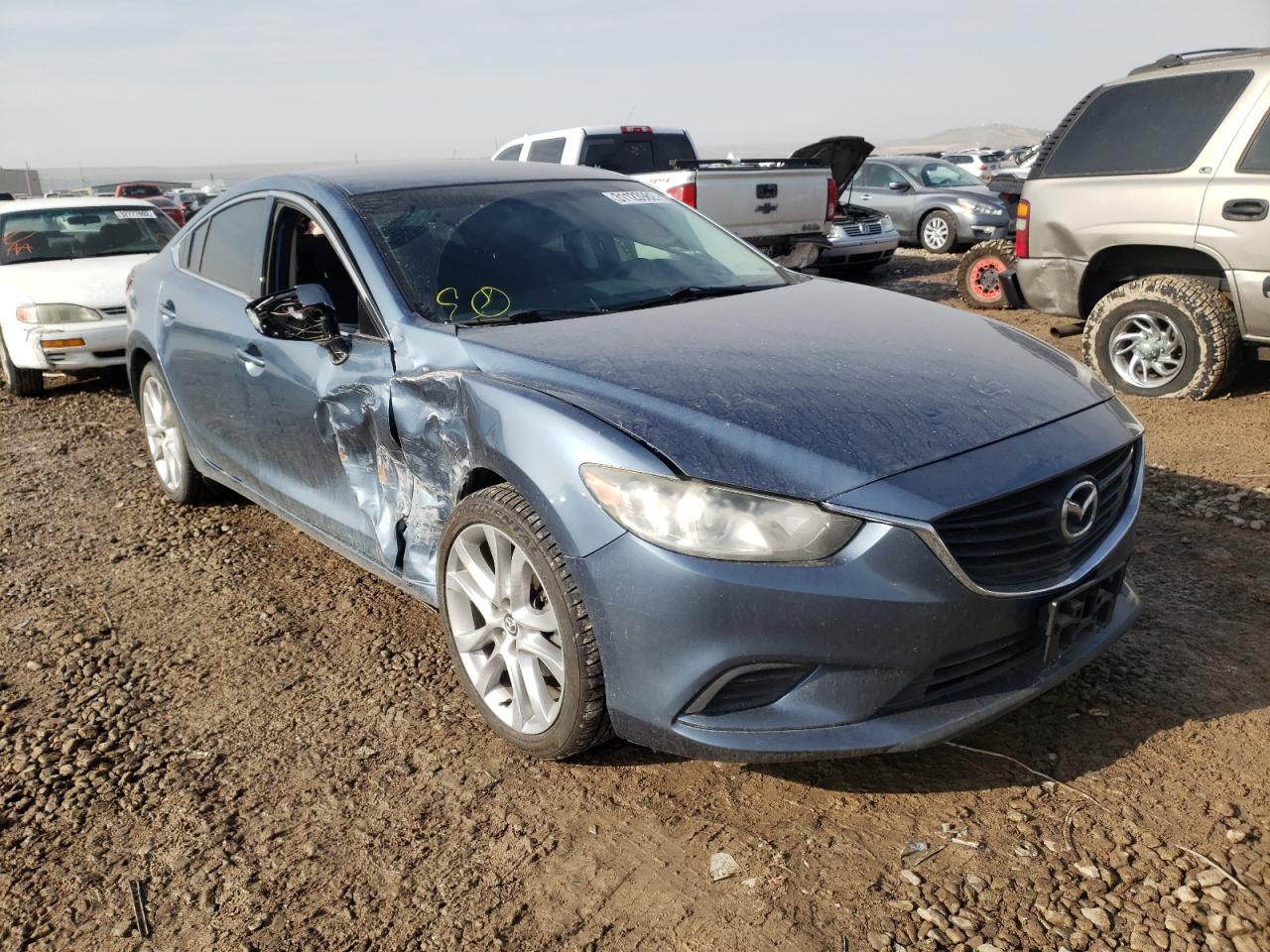 MAZDA 6 TOURING 2014 with VIN JM1GJ1V61E1161053 - Photo from auction