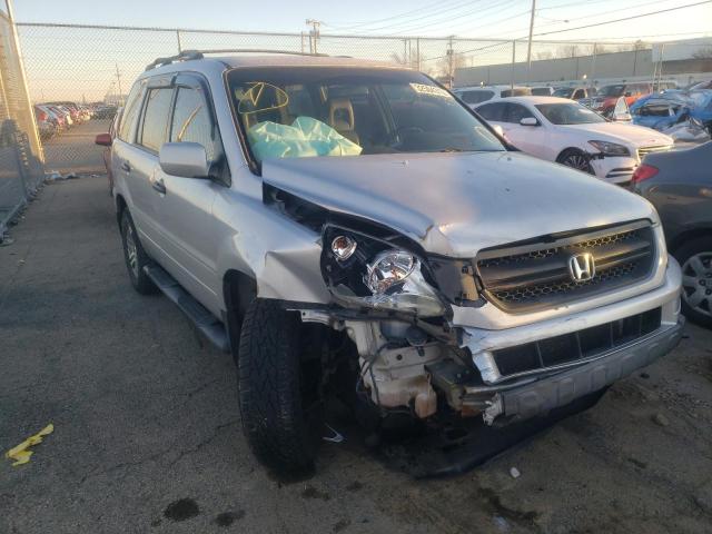 HONDA PILOT 2003 with VIN 2HKYF185X3H617436 - Photo from auction
