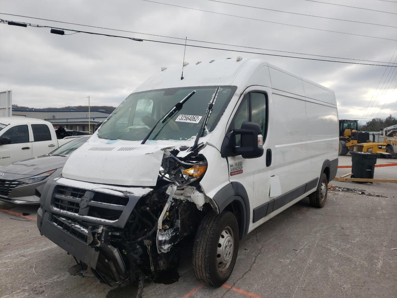 Photo 2 from auction – 2017 RAM PROMASTER with VIN 3C6URVJG4HE520048