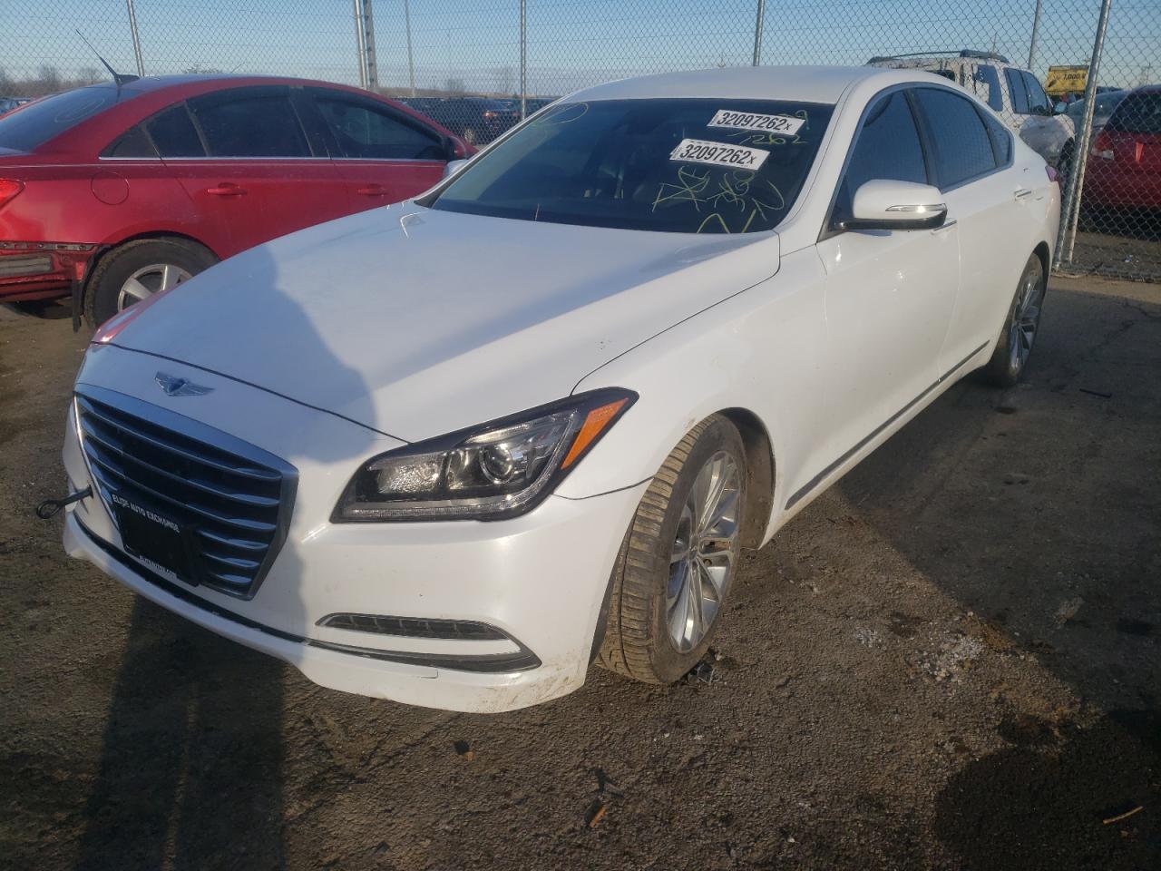Photo 2 from auction – 2017 GENESIS G80 BASE with VIN KMHGN4JE7HU173581