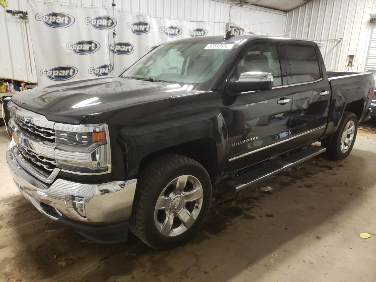 Photo 2 from auction – 2018 CHEVROLET SILVERADO with VIN 3GCUKSEC4JG221205