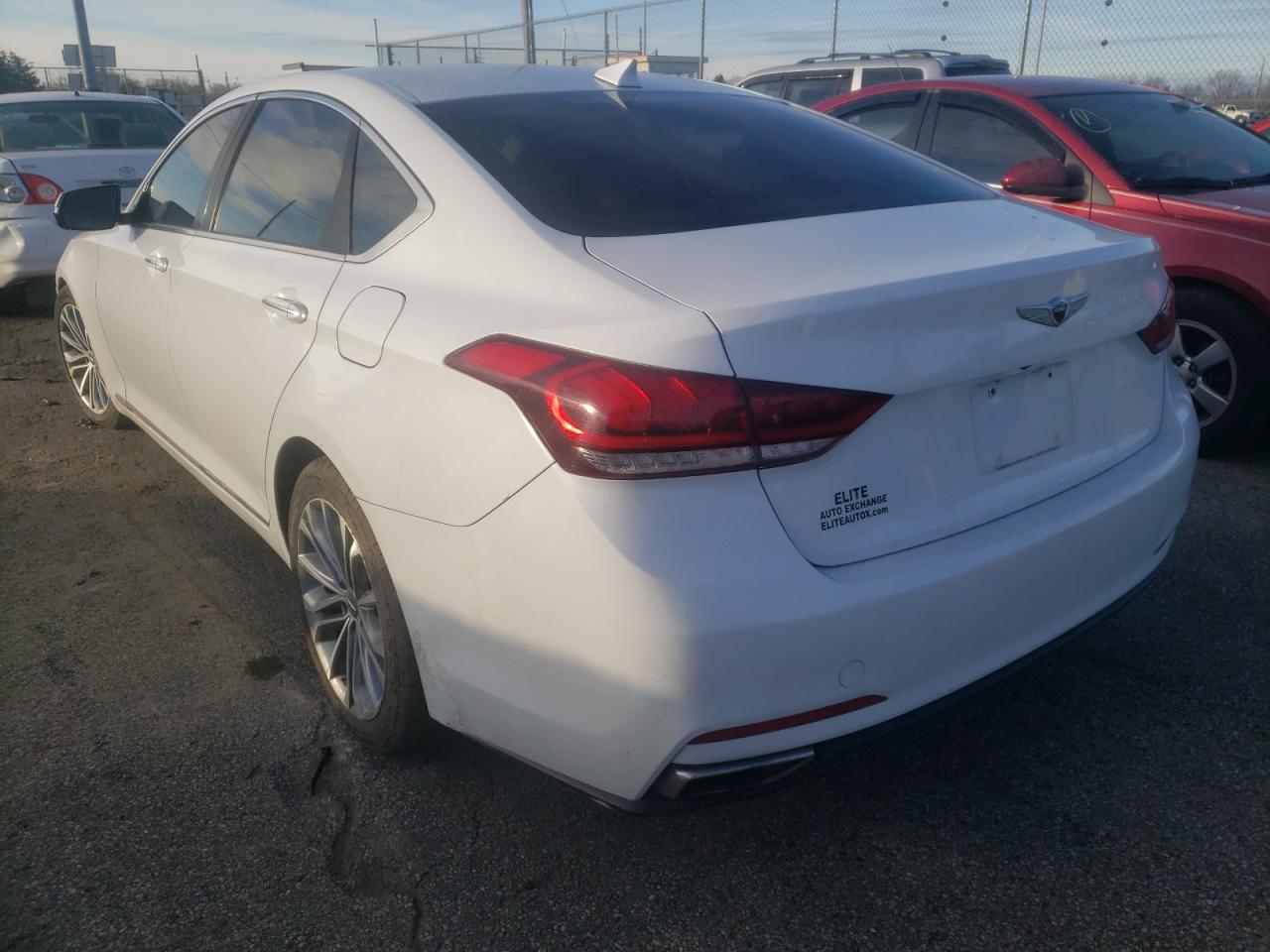 Photo 3 from auction – 2017 GENESIS G80 BASE with VIN KMHGN4JE7HU173581