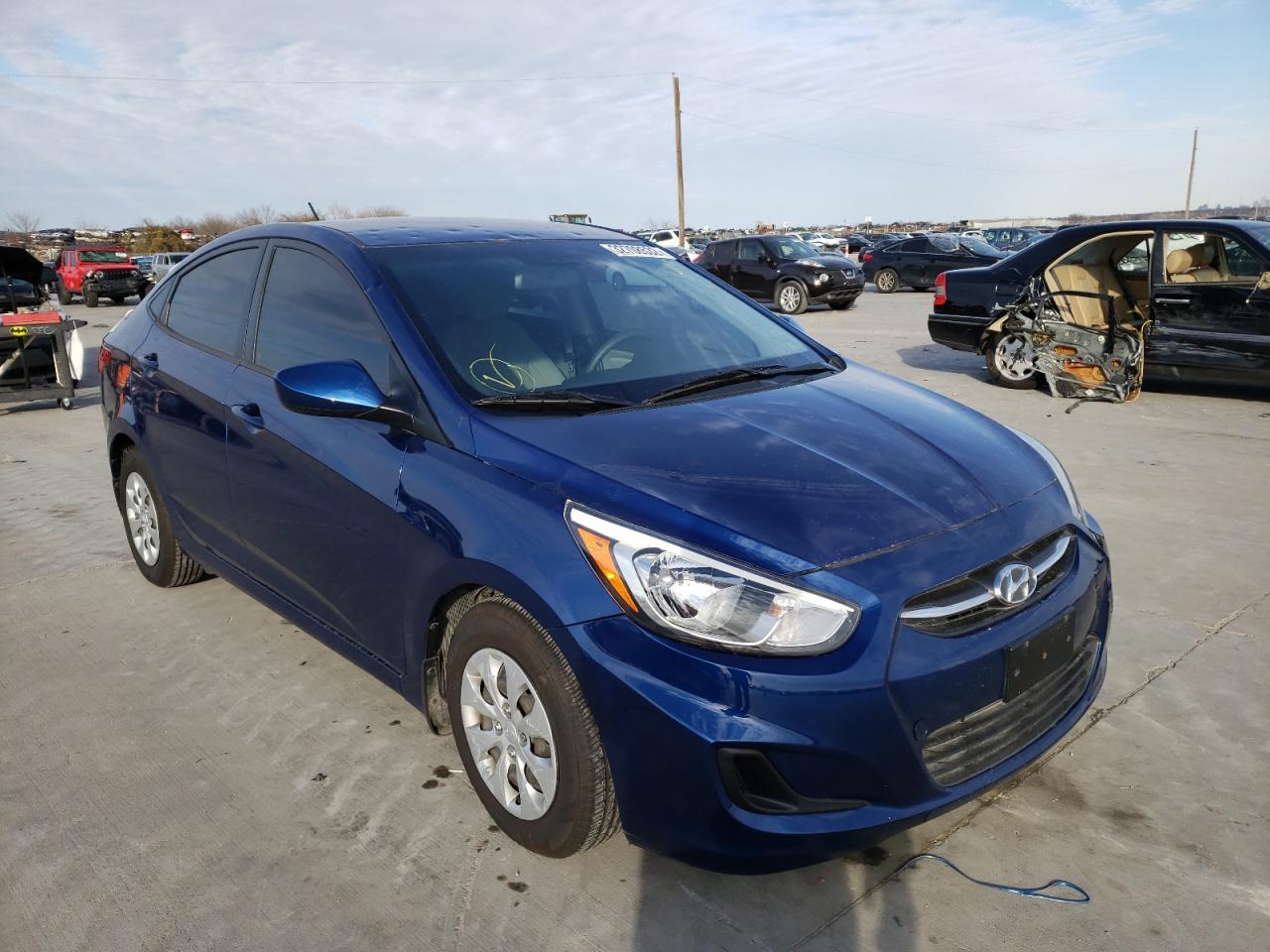HYUNDAI ACCENT GLS 2015 with VIN KMHCT4AE5FU821727 - Photo from auction
