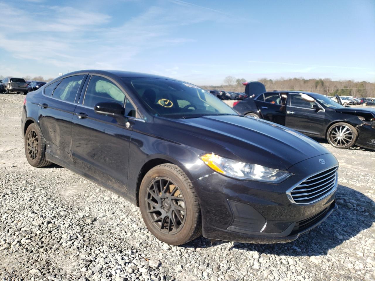 FORD FUSION SE 2020 with VIN 3FA6P0HD2LR249116 - Photo from auction