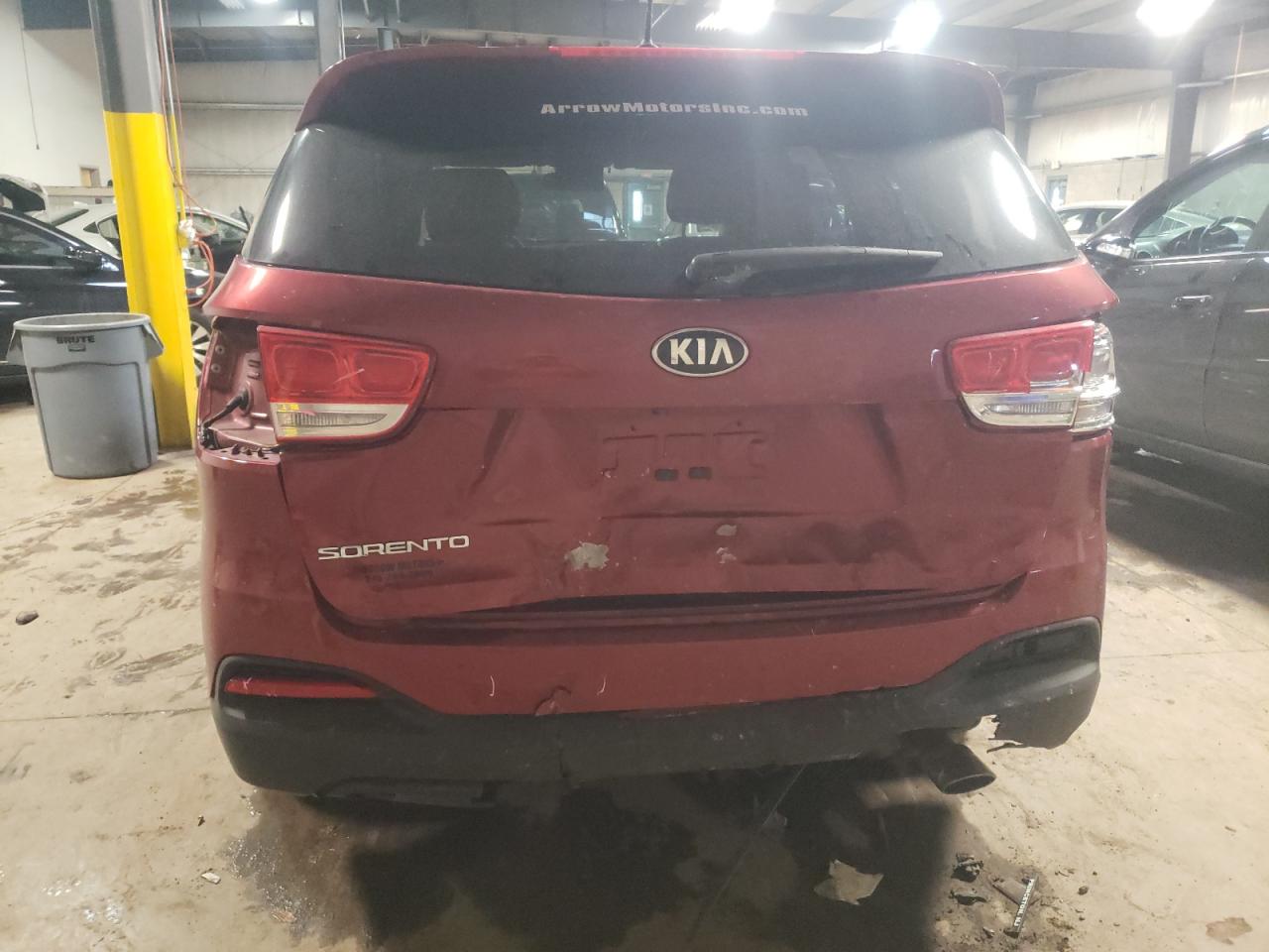 Photo 9 from auction – 2017 KIA SORENTO LX with VIN 5XYPGDA59HG216673
