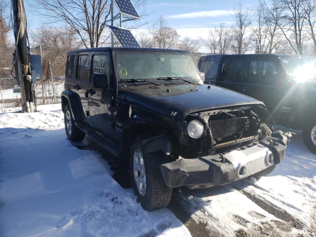JEEP WRANGLER U 2015 with VIN 1C4HJWEG5FL661815 - Photo from auction