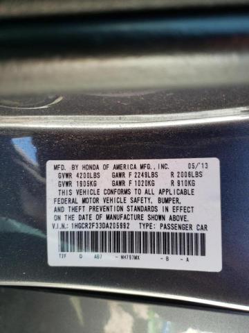 Photo 10 from auction – 2013 HONDA ACCORD LX with VIN 1HGCR2F33DA205992