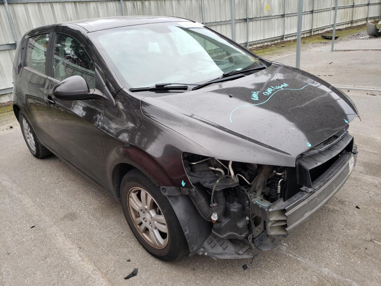 Photo 1 from auction – 2014 CHEVROLET SONIC LT with VIN 1G1JC6SH9E4114055