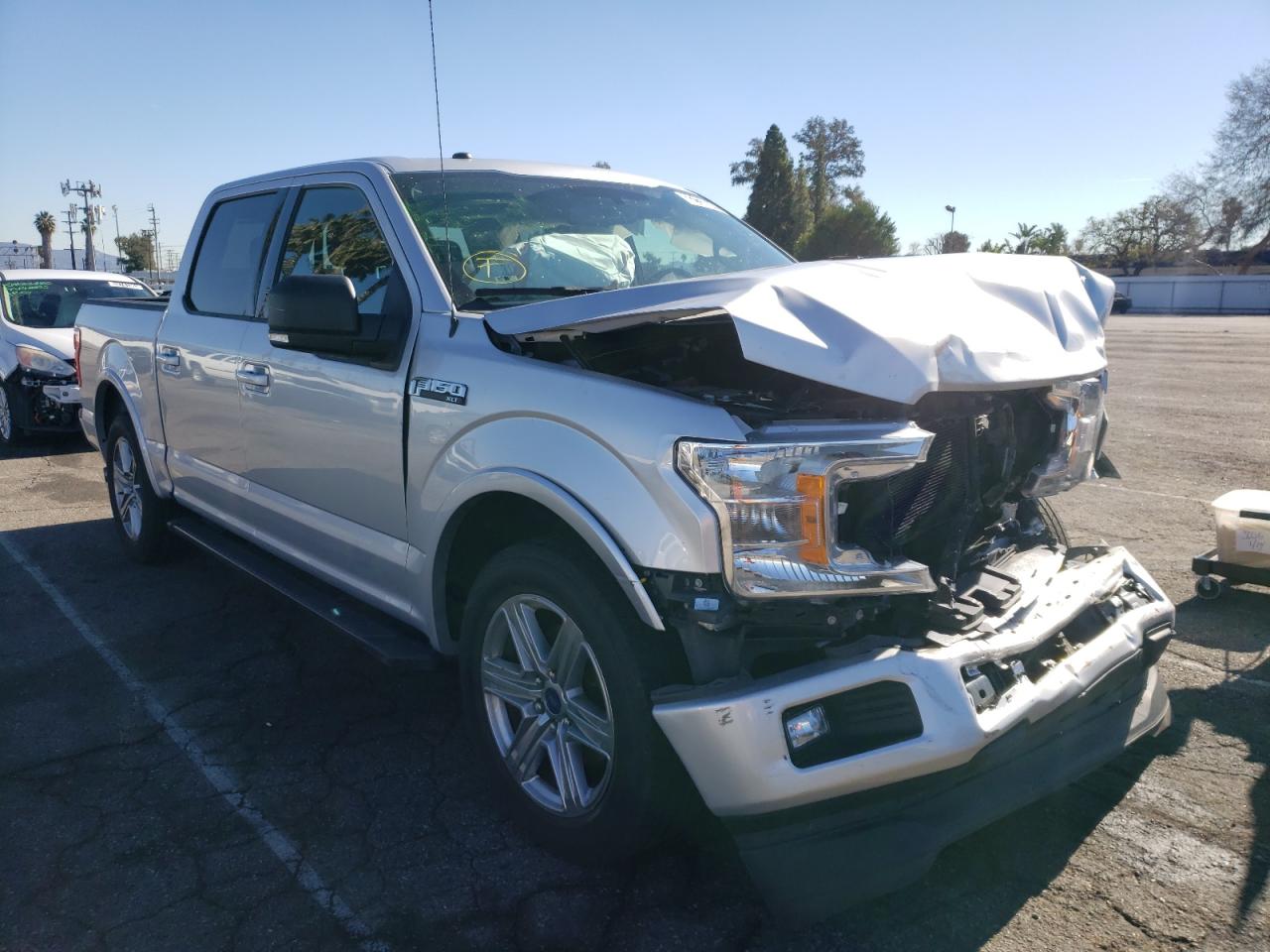 FORD F150 SUPER 2018 with VIN 1FTEW1CPXJFD43870 - Photo from auction