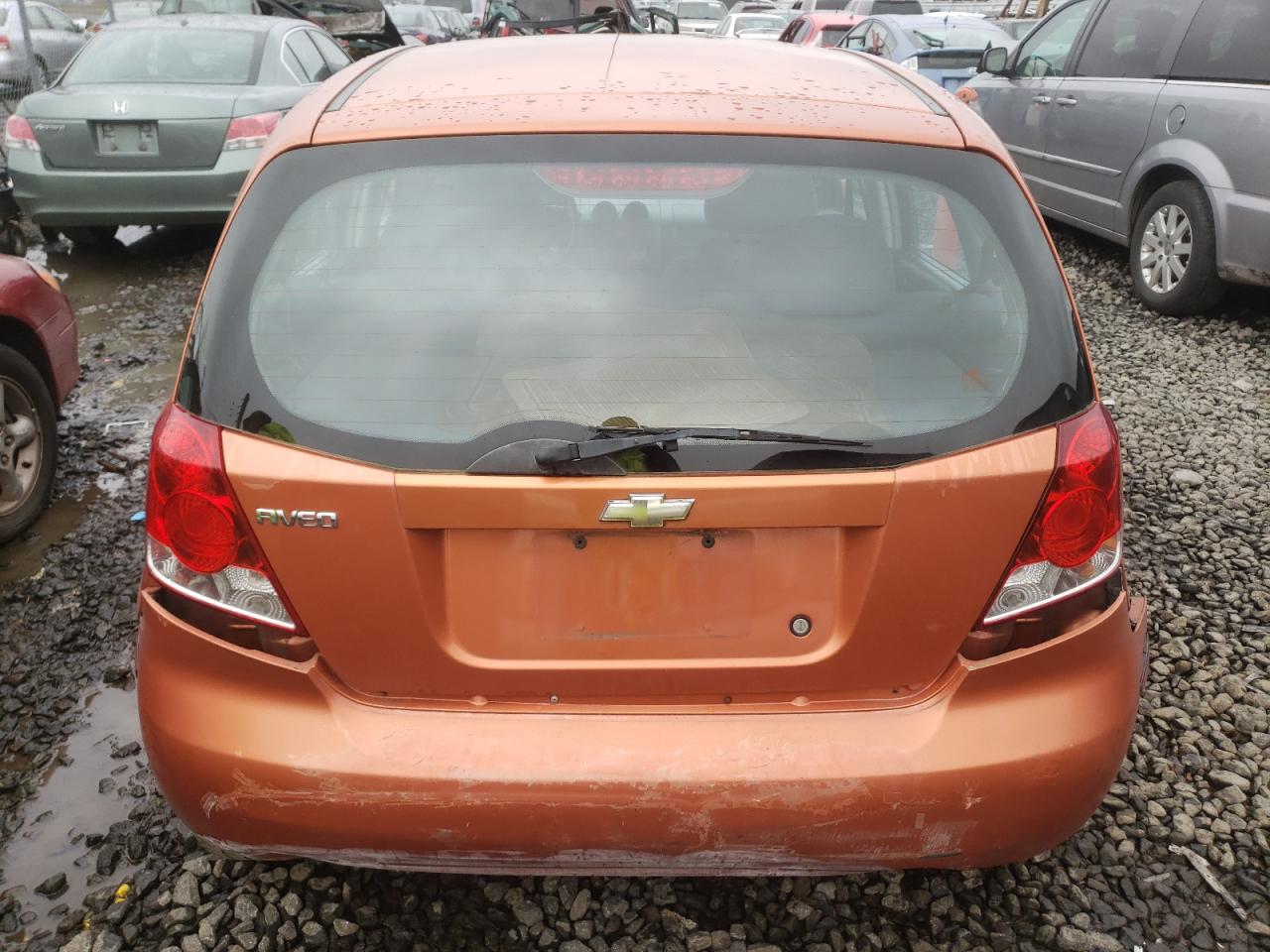 Photo 9 from auction – 2006 CHEVROLET AVEO BASE with VIN KL1TD66616B636995